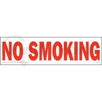 J.J. Keller No Smoking Truck Sign