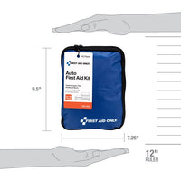 First Aid Only 143-Piece Fabric Case Vehicle First Aid Kit(Pack of 15)