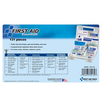 First Aid Only 131-Piece Plastic Case First Aid Kit(Pack of 20)