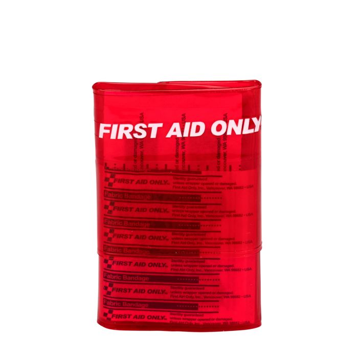 First Aid Only 18-Piece Trifold Travel First Aid Kit | Vinyl Case