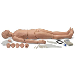 Simulaids Full Body CPR/Trauma Manikin with Electronic Console Box