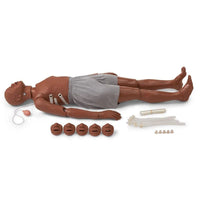 Heartsmart Simulaids Full Body African-American CPR/Trauma Manikin