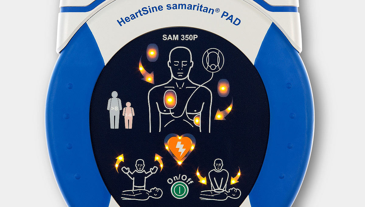 HeartSine samaritan PAD 350P AED Semi-Automatic Defibrillator