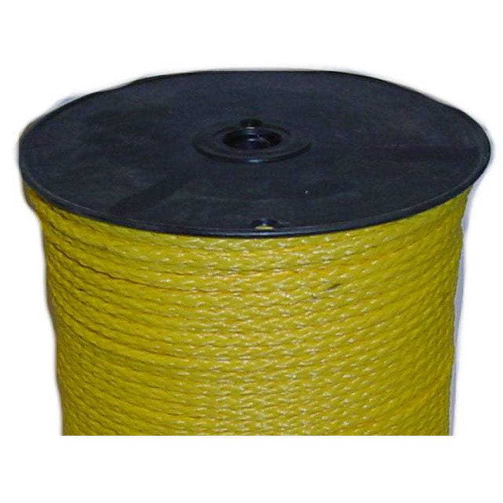 All Gear 12-Strand Hollow Braid Polypropylene Utility Rope | High-Float Lightweight Rigging and Safety Cordage
