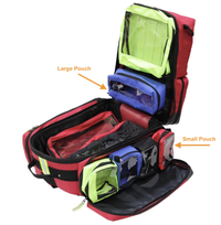 Kemp USA 10-115-POUCH-BLU-L Ultimate EMS Backpack Replacement Inner Pouches (10-115)