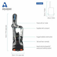 Aquapac Satcom Phone Case — IPX8 Submersible Case for Satellite Communications Handsets