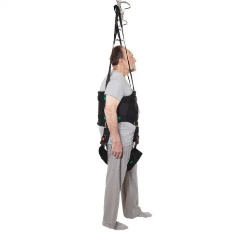 Handicare Rehab Walking Patient Lift Sling Leg Strap Assembly: Secure Gait Training Component for Institutional Mobility Systems