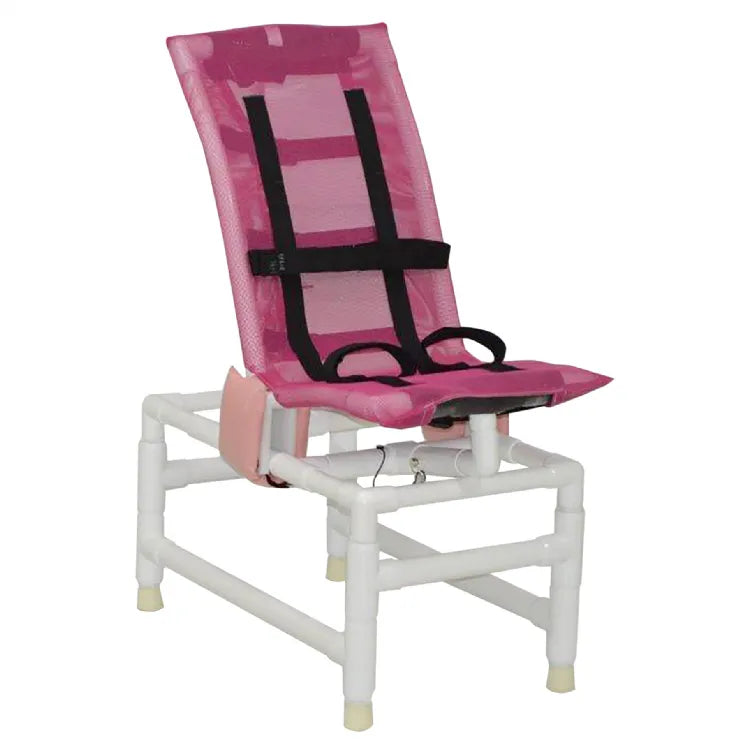 MJM International 191-M Articulating Bath Chair (medium) With Base (fully Adjustable)