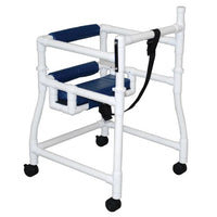 MJM International 415-3TW-HS Stroller / Walker With Hard Seat