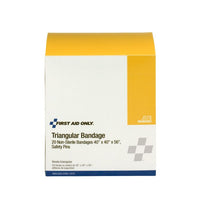 First Aid Only 40" x 40" x 56" Muslin Triangular Bandage (Pack of 18)