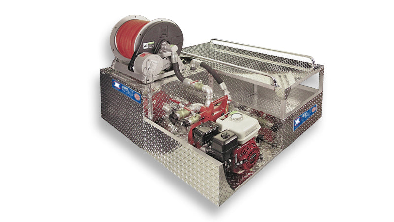 Kimtek FIRELITE Transport Deluxe FDH-203 UTV Firefighting Skid with Hannay Reel