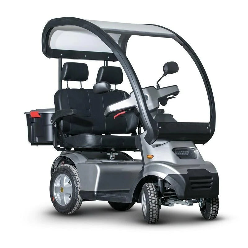 Afikim Afiscooter S4 Touring AT Duo – 600lb Capacity Heavy-Duty Dual-Occupant Transport