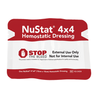 First Aid Only 4" x 4" NuStat Hemostatic Gauze Pad(Pack of 20)