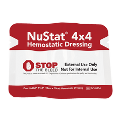 First Aid Only 4" x 4" NuStat Hemostatic Gauze Pad