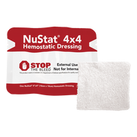 First Aid Only 4" x 4" NuStat Hemostatic Gauze Pad(Pack of 20)