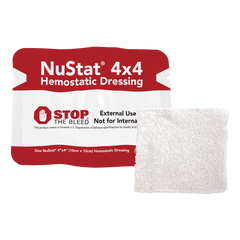 First Aid Only 4" x 4" NuStat Hemostatic Gauze Pad
