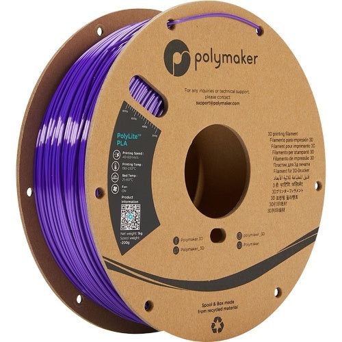 LulzBot Polymaker PolyLite PLA Filament for Professional 3D Printing