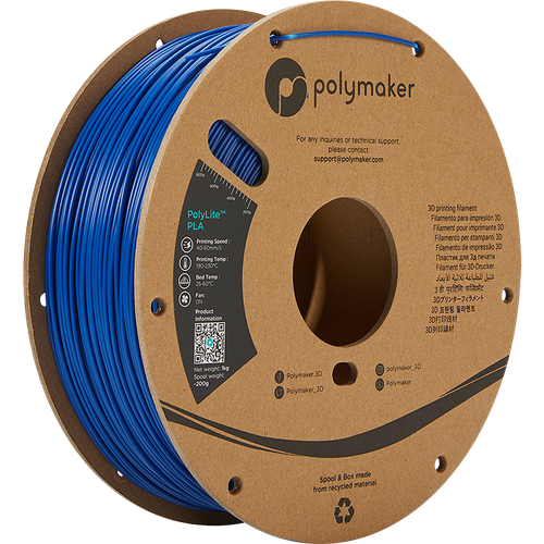 LulzBot Polymaker PolyLite PLA Filament for Professional 3D Printing