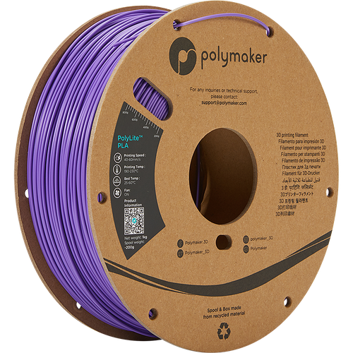 LulzBot Polymaker PolyLite PLA Filament for Professional 3D Printing
