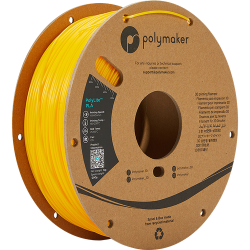 LulzBot Polymaker PolyLite PLA Filament for Professional 3D Printing