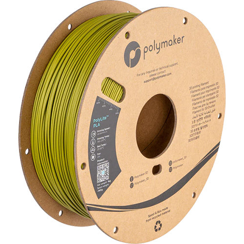LulzBot Polymaker PolyLite PLA Filament for Professional 3D Printing