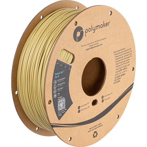 LulzBot Polymaker PolyLite PLA Filament for Professional 3D Printing