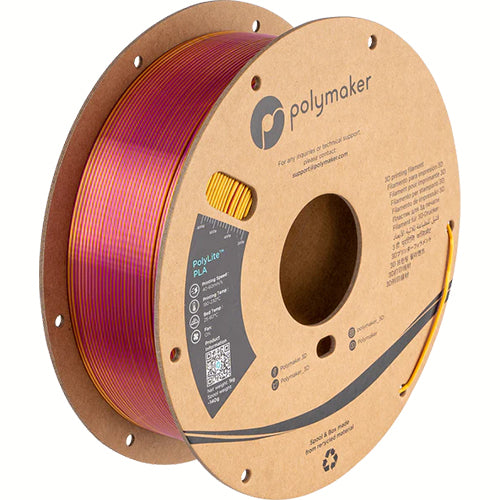 LulzBot Polymaker PolyLite PLA Filament for Professional 3D Printing
