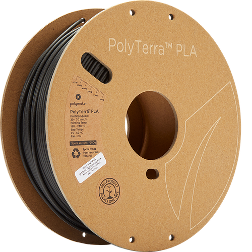 LulzBot Polymaker PolyTerra PLA Filament - High-Quality Matte 3D Printing Material