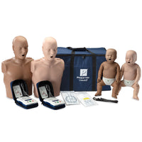 PRESTAN TAKE2 Diversity Kit Manikins with CPR Monitors & AED Trainers Package