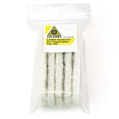 LulzBot Pro/WE, Treated Wiper Pad, 25 x 90mm, White, 5pc Set, Retail Packaged