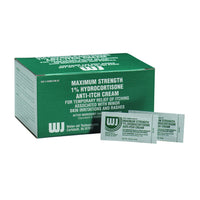First Aid Only Hydrocortisone Cream, 144 Per Box(Pack of 18)