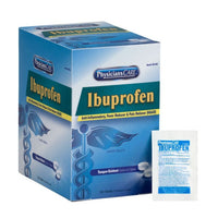 First Aid Only PhysiciansCare Ibuprofen, 125 Doses Of 2 Tablets, 200 Mg (Pack of 18)