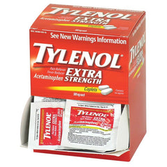 First Aid Only Tylenol Extra Strength, 50 x 2 per Box