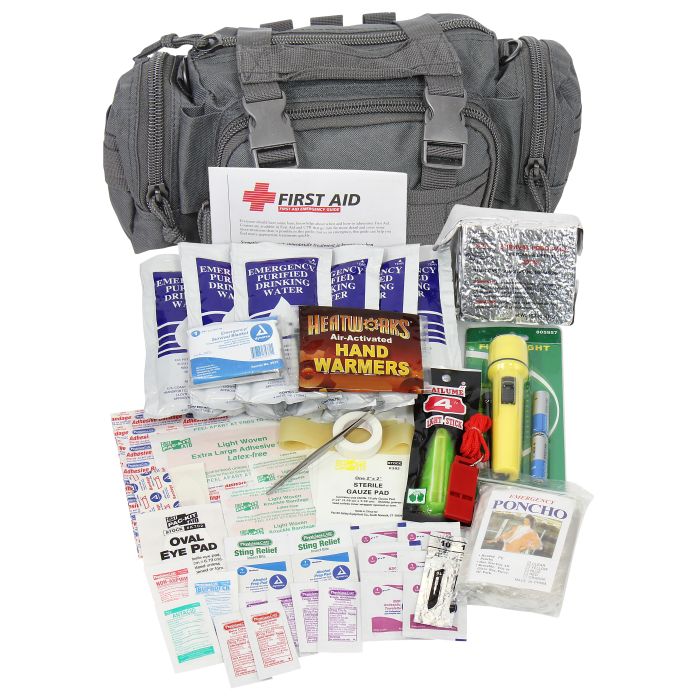 First Aid Only 1-Person 72-Hour Emergency Preparedness Bag | MOLLE-Compatible