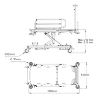 Pedia Pals Pediatric Transport Stretcher