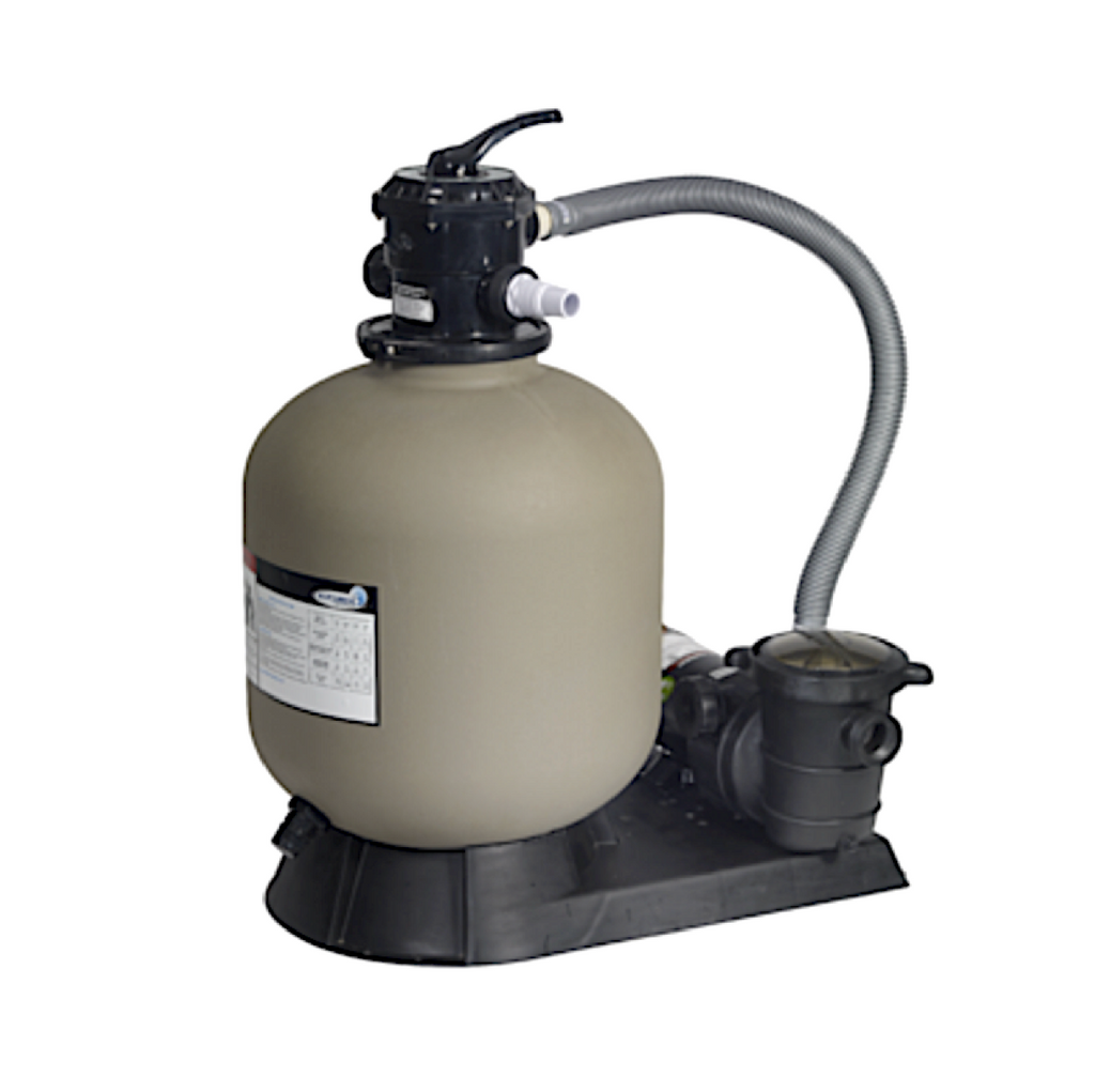 Kemp USA 23-006-ABG-19-PUMP 19" Above ground Sand Filter with 1.5HP Pump