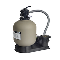 Kemp USA 23-006-ABG-19-PUMP 19" Above ground Sand Filter with 1.5HP Pump
