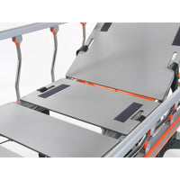 Nitrocare Breeze SD15 Transport Hospital Stretcher with Hydraulic Lift and 5th-Wheel Steering