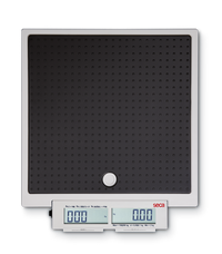 SECA 8743209719 Flat scale for mobile use with push buttons and double display
