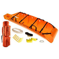 PMI Rope Skedco Complete Rescue System-Orange - with Cobra Buckles