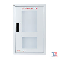 Cubix Safety CB2-AED-BC Combination AED Cabinet with Alarm and Additional Storage