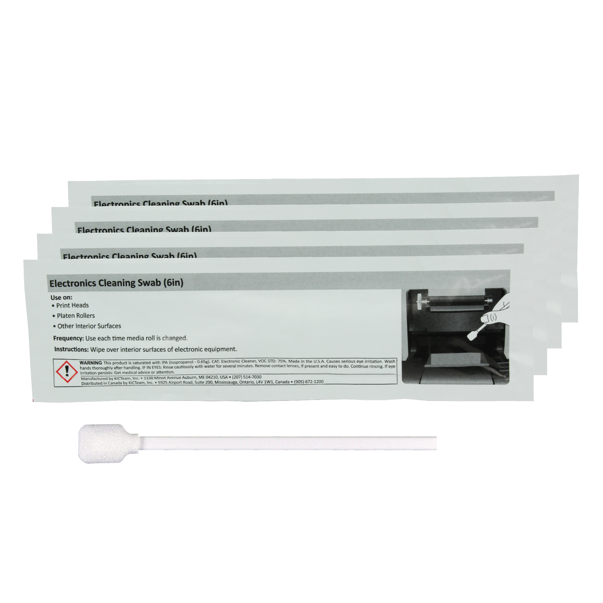 Cassida A-CP-SW CleanPro Cleaning Swabs