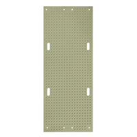 Justrite 36" x 96" TrakMat Ground Protection Mat, One Smooth Side, 90 Ton Capacity