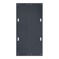 Justrite 44" x 96" TrakMat Ground Protection Mat, One Smooth Side, 90 Ton Capacity