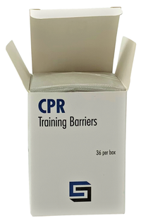 Cubix Safety CPR Training Box of 36 Barrier Masks