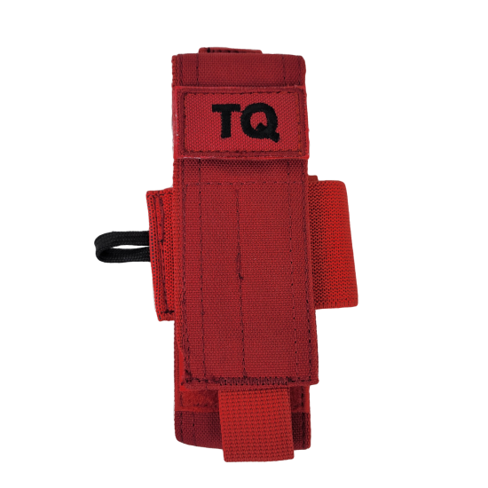 Elite First Aid FA630R-ADV Tourni-Kit Red Tourniquet Holder with Windlass Tourniquet