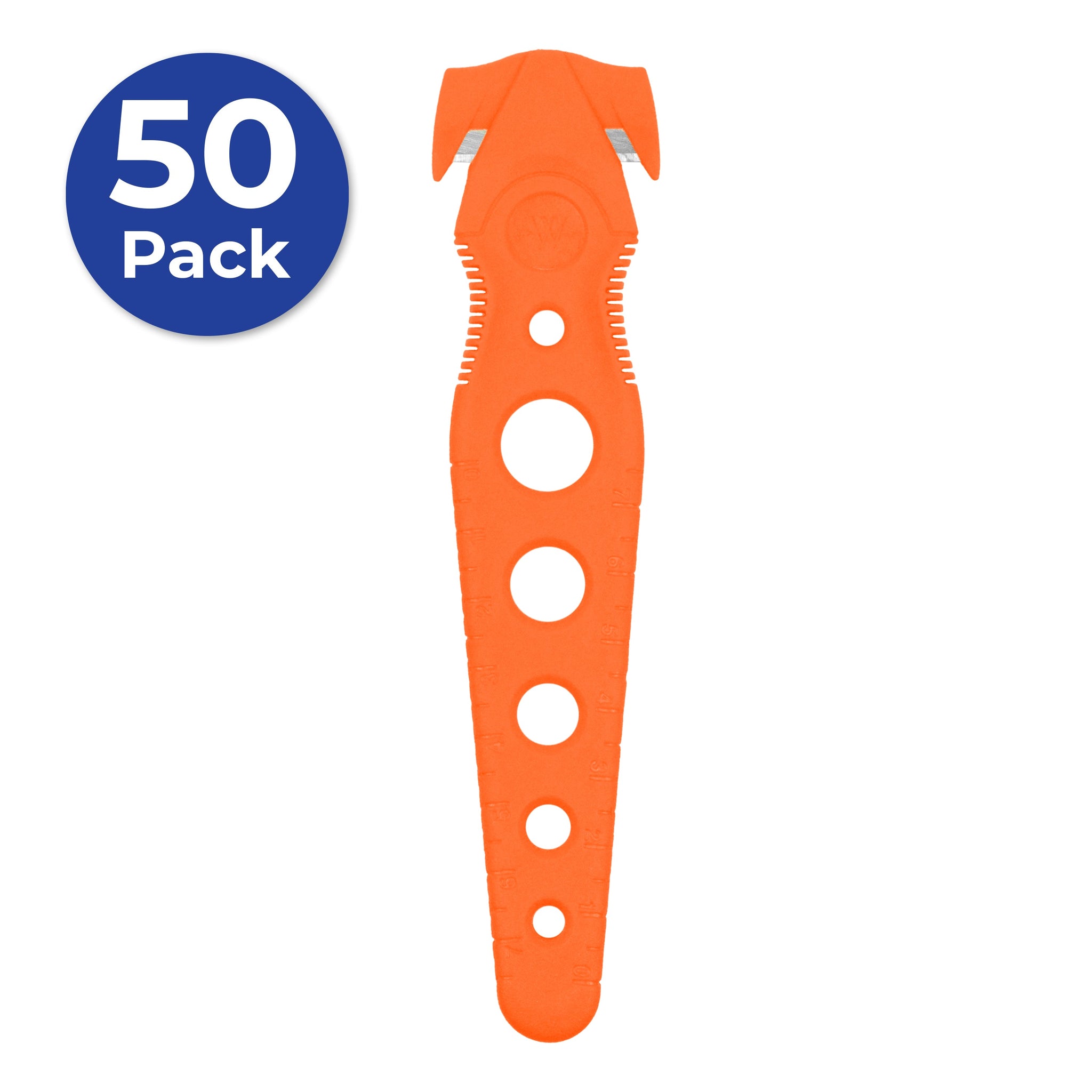 Westcott 17406 Saber Safety Cutter, 50-Pack, Orange