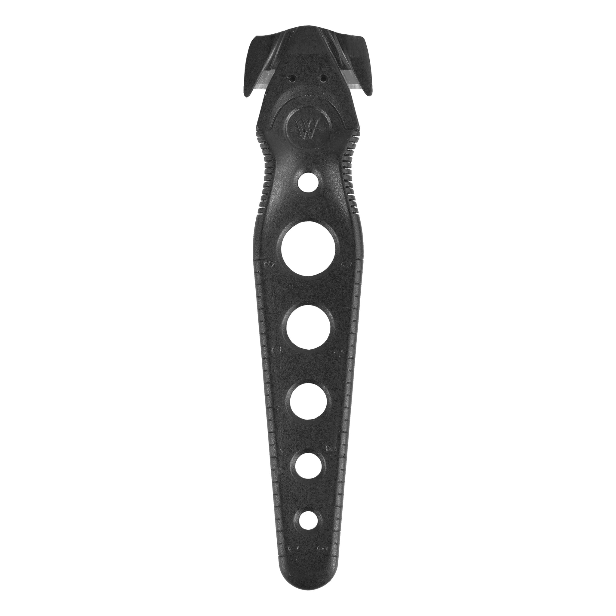 Westcott 17346 Saber Safety Cutter, Single Blister Card, Black