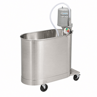 Whitehall WHE-27-M Extremity Whirlpool — 27 Gallon Mobile Hydrotherapy Tank