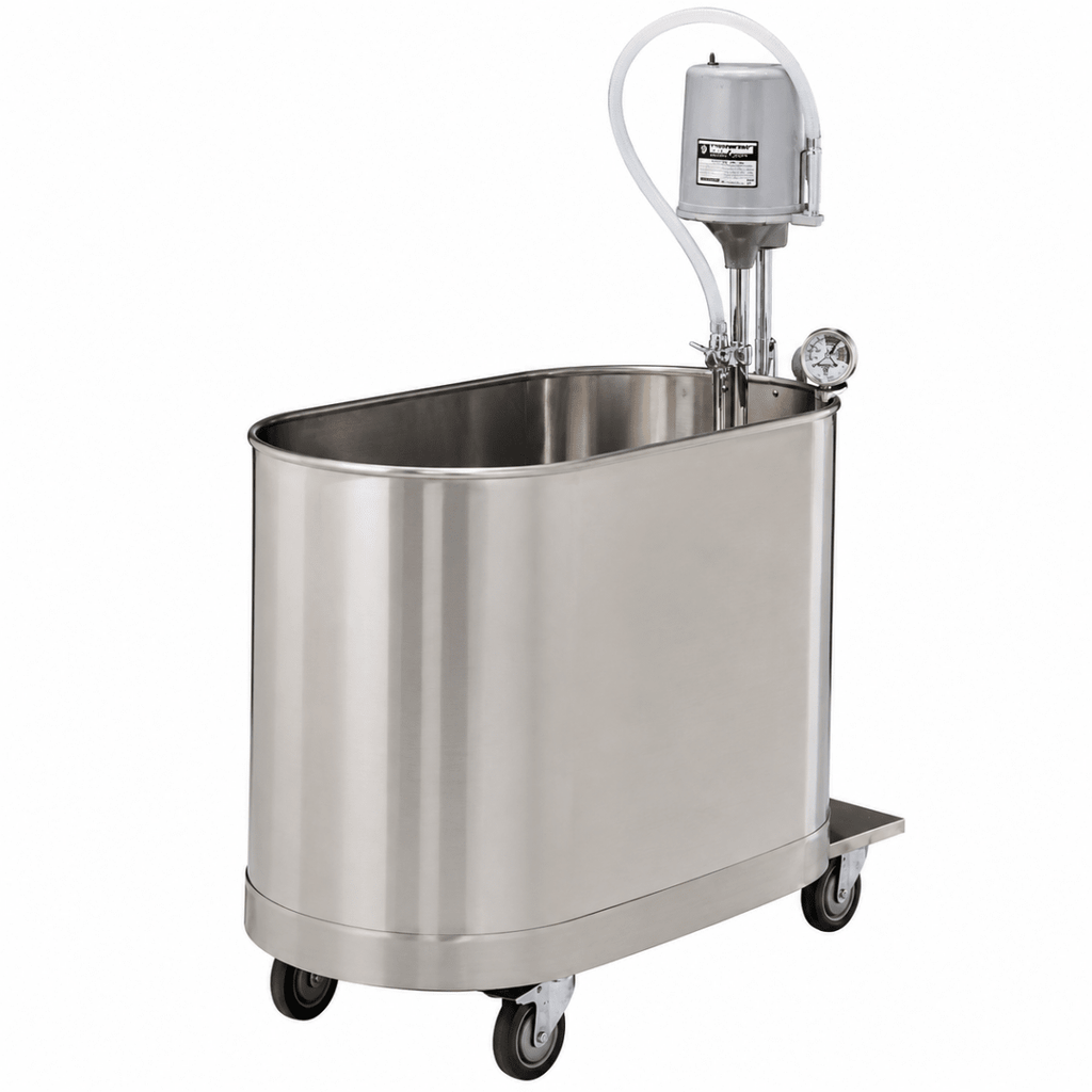 Whitehall WHH-75-M Hi-Boy Whirlpool — 75 Gallon Mobile Hydrotherapy Tank